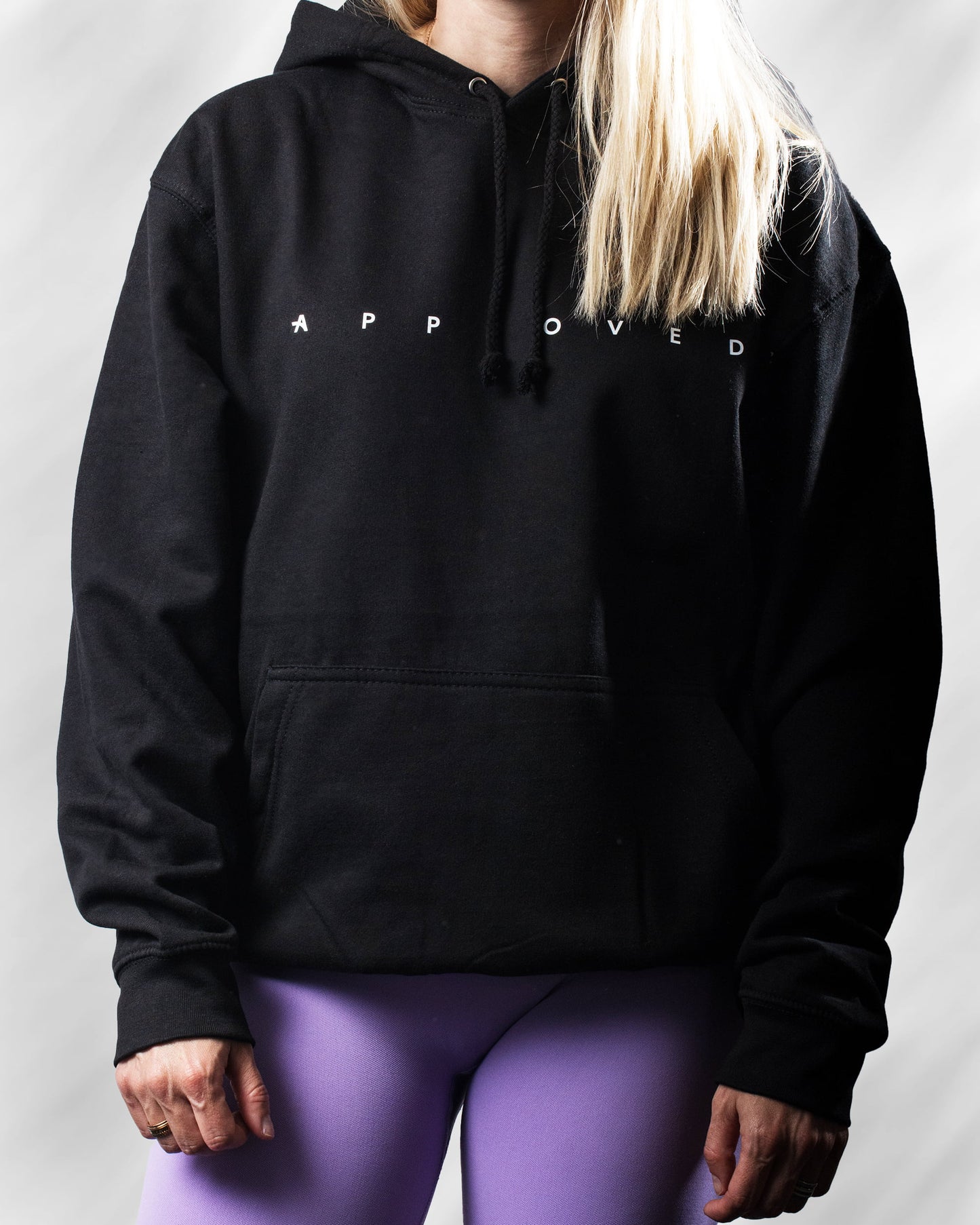 Approved cycling hoody black