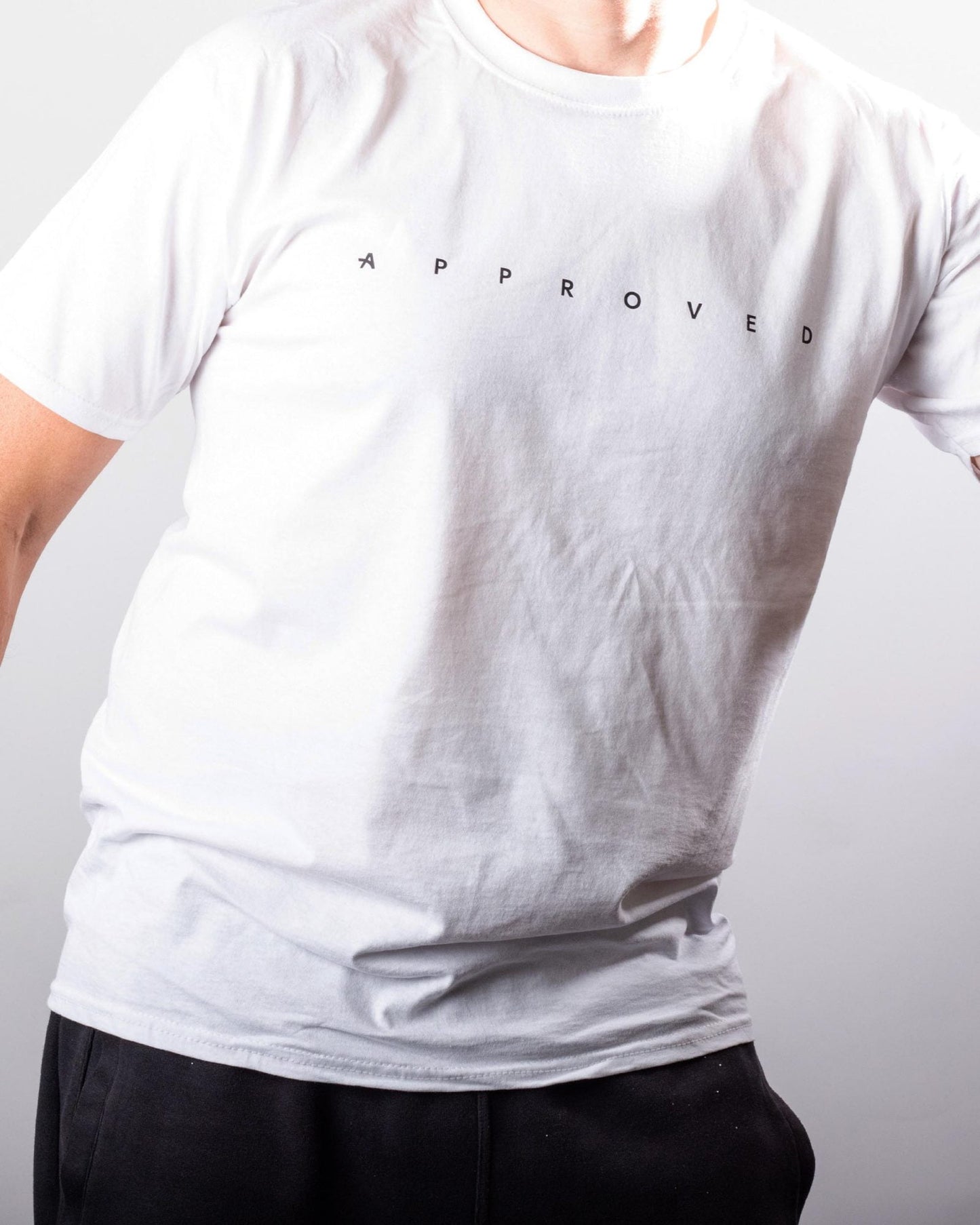 Approved cycling T-shirt white