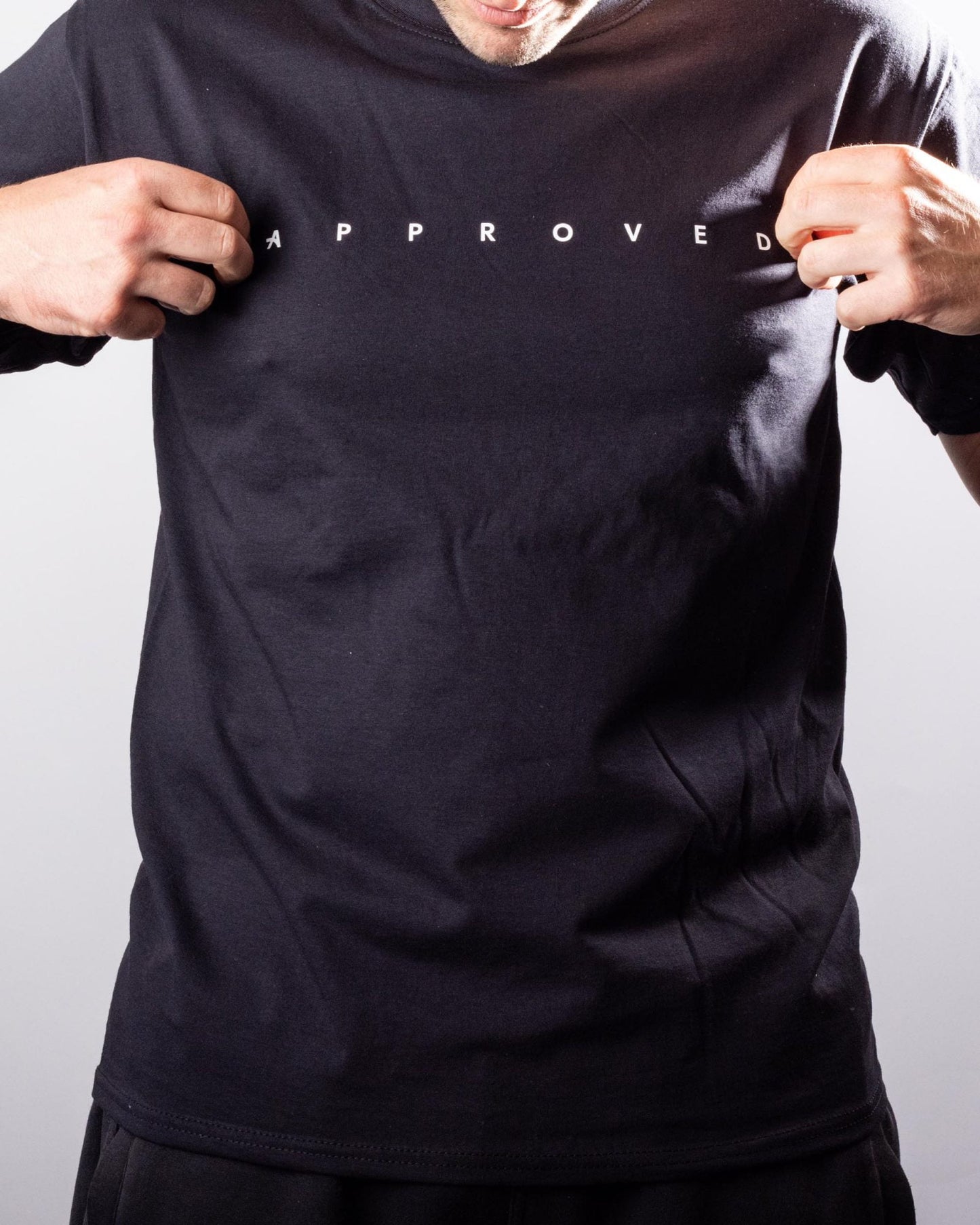 Approved cycling T-shirt black