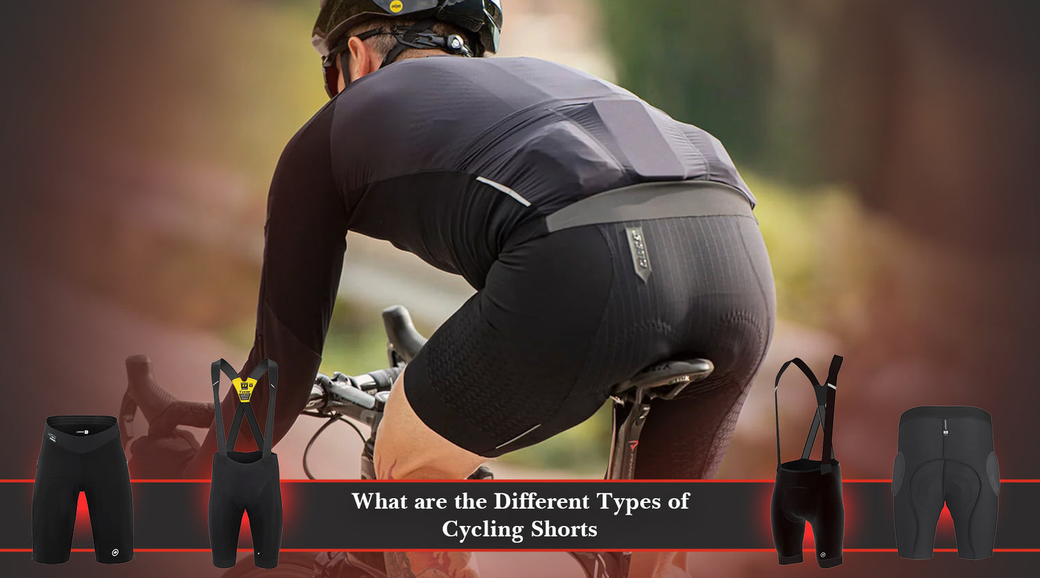 Bib Shorts Bike Under Shorts CUBE Blackline Bib Shorts Grey – CUBE - Main Image