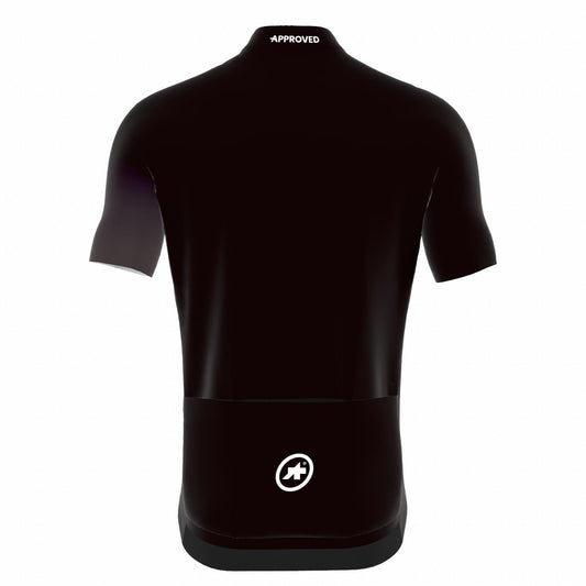 MEN'S SUMMER CYCLING JERSEY APPROVED FUNDAMENTAL LTD. Black
