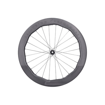 Princeton Carbonworks Wake 6560 carbon road bike wheels for disc brakes – aerodynamic and lightweight.