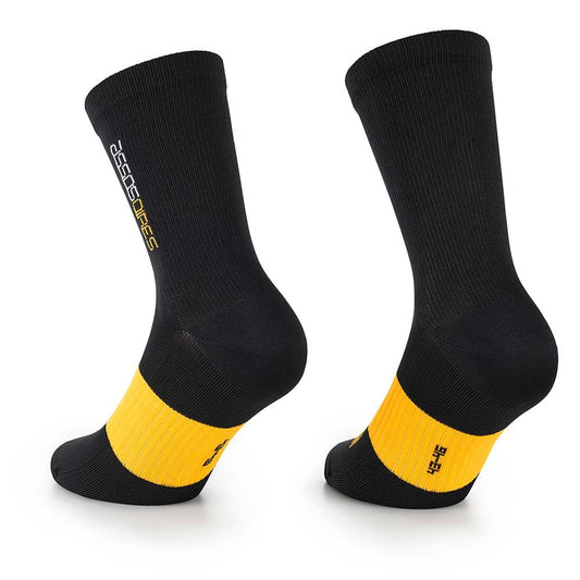 Assos Spring Fall Evo Cycling Socks - Black