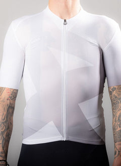 SUMMER CYCLING JERSEY APPROVED FUNDAMENTAL LTD. White