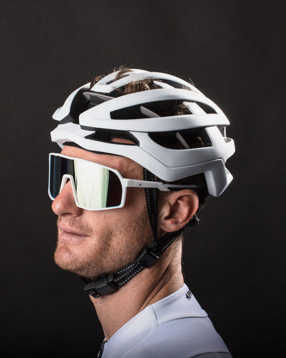 approved airbender cycling helmet white