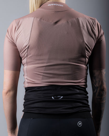 approved fundamental cycling jersey nude women