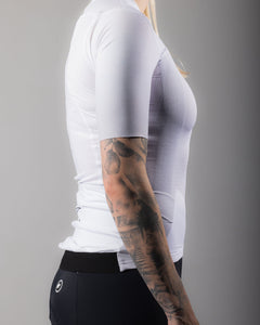 approved fundamental cycling jersey white women