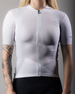 approved fundamental cycling jersey white women