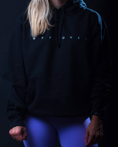 Approved cycling hoody black