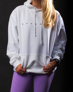 Approved cycling hoody white