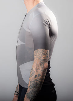 approved fundamental cycling jersey grey ltd