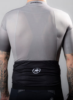 approved fundamental cycling jersey grey ltd