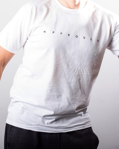 Approved cycling T-shirt white